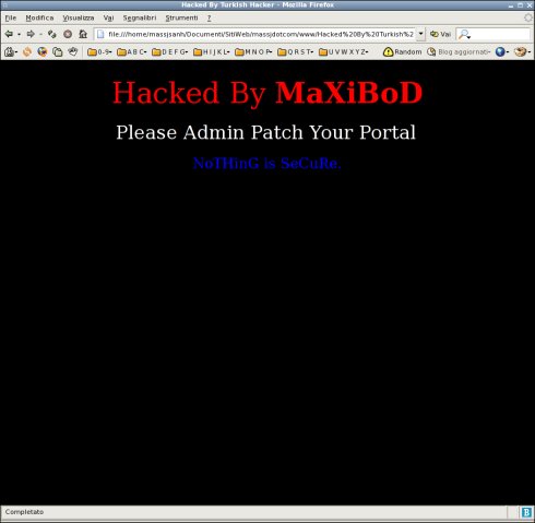 massj.com hacked