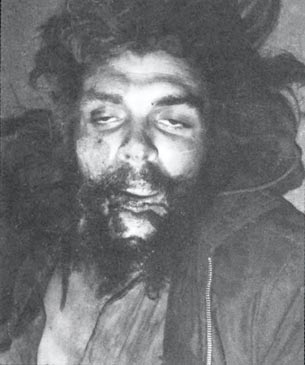 Che Guevara morto