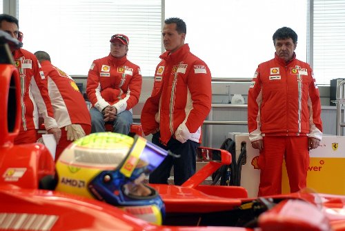 Ferrari, Felipe, Michael, Kimi